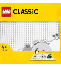Lego Classic - Base bianca Tavola per Costruzioni Quadrata con 32x32 Bottoncini - LEGO 11026 ANNI 4+ Lego Classic - Base bianca Tavola per Costruzioni Quadrata con 32x32 Bottoncini - LEGO 11026 ANNI 4+