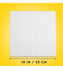 Lego Classic - Base bianca Tavola per Costruzioni Quadrata con 32x32 Bottoncini - LEGO 11026 ANNI 4+ Lego Classic - Base bianca Tavola per Costruzioni Quadrata con 32x32 Bottoncini - LEGO 11026 ANNI 4+