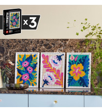 LEGO Art - Motivi Floreali - Lego 31207 Set di Decorazioni Murali 3 in 1 ANNI 18+ LEGO Art - Motivi Floreali - Lego 31207 Set di Decorazioni Murali 3 in 1 ANNI 18+