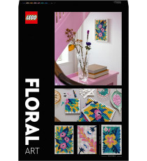LEGO Art - Motivi Floreali - Lego 31207 Set di Decorazioni Murali 3 in 1 ANNI 18+ LEGO Art - Motivi Floreali - Lego 31207 Set di Decorazioni Murali 3 in 1 ANNI 18+