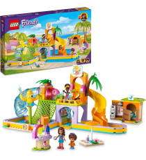 Lego Friends - Parco acquatico - Lego 41720 Set con Piscina con Scivolo, Gioco Estivo con Mini Bamboline ANNI 6+ Lego Friends - Parco acquatico - Lego 41720 Set con Piscina con Scivolo, Gioco Estivo con Mini Bamboline ANNI 6+