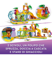 Lego Friends - Parco acquatico - Lego 41720 Set con Piscina con Scivolo, Gioco Estivo con Mini Bamboline ANNI 6+ Lego Friends - Parco acquatico - Lego 41720 Set con Piscina con Scivolo, Gioco Estivo con Mini Bamboline ANNI 6+