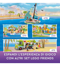Lego Friends - Parco acquatico - Lego 41720 Set con Piscina con Scivolo, Gioco Estivo con Mini Bamboline ANNI 6+ Lego Friends - Parco acquatico - Lego 41720 Set con Piscina con Scivolo, Gioco Estivo con Mini Bamboline ANNI 6+