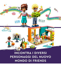 Lego Friends - La cameretta di Leo - Lego 41754 Set Camera da Letto a Tema Cucina e Video Making Personaggi 2023 ANNI 6+ Lego Friends - La cameretta di Leo - Lego 41754 Set Camera da Letto a Tema Cucina e Video Making Personaggi 2023 ANNI 6+