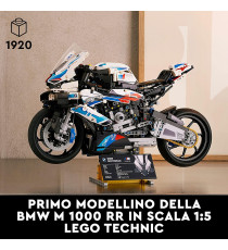 Lego Technic - Moto BMW M 1000 RR - Lego 42130 Modellino Replica Superbike con Dettagli Originali ANNI 18+ Lego Technic - Moto BMW M 1000 RR - Lego 42130 Modellino Replica Superbike con Dettagli Originali ANNI 18+