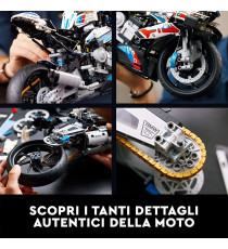 Lego Technic - Moto BMW M 1000 RR - Lego 42130 Modellino Replica Superbike con Dettagli Originali ANNI 18+ Lego Technic - Moto BMW M 1000 RR - Lego 42130 Modellino Replica Superbike con Dettagli Originali ANNI 18+