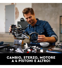 Lego Technic - Moto BMW M 1000 RR - Lego 42130 Modellino Replica Superbike con Dettagli Originali ANNI 18+ Lego Technic - Moto BMW M 1000 RR - Lego 42130 Modellino Replica Superbike con Dettagli Originali ANNI 18+