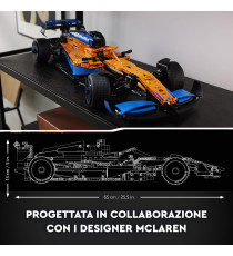 Lego Technic - Monoposto McLaren Formula 1 - Lego 42141 Auto Replica Supercar F1 ANNI 18+ Lego Technic - Monoposto McLaren Formula 1 - Lego 42141 Auto Replica Supercar F1 ANNI 18+