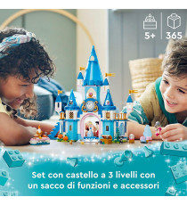 Lego Disney Princess - Il castello di Cenerentola e del Principe azzurro - LEGO 43206 ANNI 5+ Lego Disney Princess - Il castello di Cenerentola e del Principe azzurro - LEGO 43206 ANNI 5+