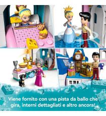 Lego Disney Princess - Il castello di Cenerentola e del Principe azzurro - LEGO 43206 ANNI 5+ Lego Disney Princess - Il castello di Cenerentola e del Principe azzurro - LEGO 43206 ANNI 5+