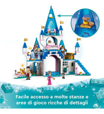 Lego Disney Princess - Il castello di Cenerentola e del Principe azzurro - LEGO 43206 ANNI 5+ Lego Disney Princess - Il castello di Cenerentola e del Principe azzurro - LEGO 43206 ANNI 5+