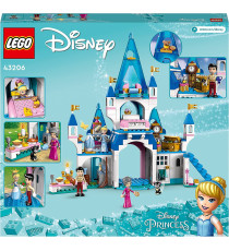 Lego Disney Princess - Il castello di Cenerentola e del Principe azzurro - LEGO 43206 ANNI 5+ Lego Disney Princess - Il castello di Cenerentola e del Principe azzurro - LEGO 43206 ANNI 5+