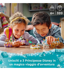 Lego Disney Princess - Il viaggio incantato della principessa - LEGO 43216 Cenerentola, Jasmine e Rapunzell ANNI 6+ Lego Disney Princess - Il viaggio incantato della principessa - LEGO 43216 Cenerentola, Jasmine e Rapunzell ANNI 6+