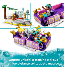Lego Disney Princess - Il viaggio incantato della principessa - LEGO 43216 Cenerentola, Jasmine e Rapunzell ANNI 6+ Lego Disney Princess - Il viaggio incantato della principessa - LEGO 43216 Cenerentola, Jasmine e Rapunzell ANNI 6+