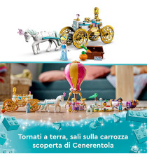 Lego Disney Princess - Il viaggio incantato della principessa - LEGO 43216 Cenerentola, Jasmine e Rapunzell ANNI 6+ Lego Disney Princess - Il viaggio incantato della principessa - LEGO 43216 Cenerentola, Jasmine e Rapunzell ANNI 6+