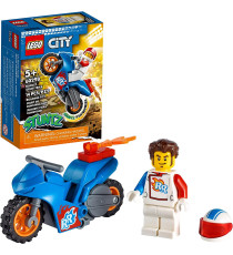Lego City Stuntz - Stunt Bike razzo - LEGO 60298 Meccanismo a Spinta e Minifigura Pilota Rocket Racer ANNI 5+ Lego City Stuntz - Stunt Bike razzo - LEGO 60298 Meccanismo a Spinta e Minifigura Pilota Rocket Racer ANNI 5+