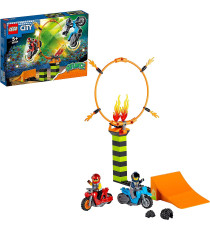 Lego City Stuntz - Competizione acrobatica - LEGO 60299 Set con 2 Moto Cerchio di Fuoco e Duke DeTain ANNI 5+ Lego City Stuntz - Competizione acrobatica - LEGO 60299 Set con 2 Moto Cerchio di Fuoco e Duke DeTain ANNI 5+