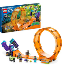 Lego City Stuntz - Giro della morte dello scimpanzé - LEGO 60338 Moto Giocattolo Carica e Vai con Minifigure - ANNI 7+ Lego City Stuntz - Giro della morte dello scimpanzé - LEGO 60338 Moto Giocattolo Carica e Vai con Minifigure - ANNI 7+