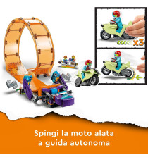 Lego City Stuntz - Giro della morte dello scimpanzé - LEGO 60338 Moto Giocattolo Carica e Vai con Minifigure - ANNI 7+ Lego City Stuntz - Giro della morte dello scimpanzé - LEGO 60338 Moto Giocattolo Carica e Vai con Minifigure - ANNI 7+