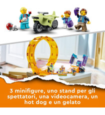 Lego City Stuntz - Giro della morte dello scimpanzé - LEGO 60338 Moto Giocattolo Carica e Vai con Minifigure - ANNI 7+ Lego City Stuntz - Giro della morte dello scimpanzé - LEGO 60338 Moto Giocattolo Carica e Vai con Minifigure - ANNI 7+