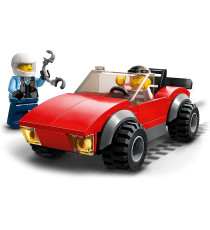 Lego City - Inseguimento sulla moto della polizia - LEGO 60392 con Modello di Auto da Corsa e 2 Minifigure ANNI 5+ Lego City - Inseguimento sulla moto della polizia - LEGO 60392 con Modello di Auto da Corsa e 2 Minifigure ANNI 5+