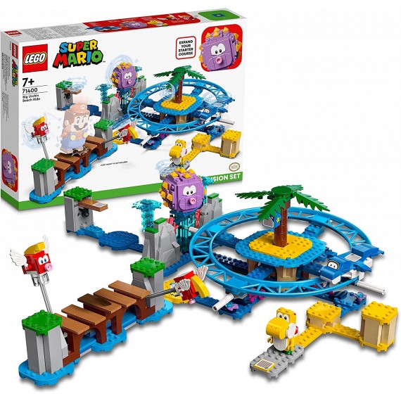 Lego Super Mario - Spiaggia del Ricciospino gigante - Pack di Espansione -  LEGO 71400 ANNI 7+