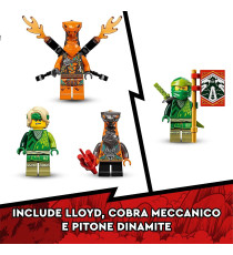 Lego Ninjago - Auto da corsa di Lloyd - EVOLUTION - Lego 71763 con Quad, Guerrieri Serpente ANNI 6+ Lego Ninjago - Auto da corsa di Lloyd - EVOLUTION - Lego 71763 con Quad, Guerrieri Serpente ANNI 6+