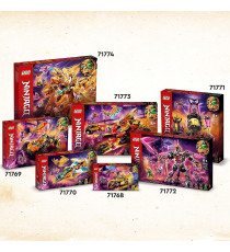 Lego Ninjago - Moto Drago d’Oro di Jay - Lego 71768 Vengestone, Veicolo Giocattolo ANNI 7+ Lego Ninjago - Moto Drago d’Oro di Jay - Lego 71768 Vengestone, Veicolo Giocattolo ANNI 7+