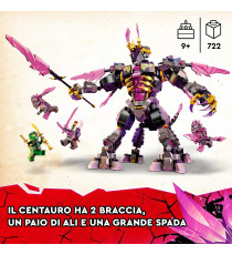 Lego Ninjago - Il Re dei Cristalli - Lego 71772 Action Figure e Minifigure di Lloyd ANNI 9+ Lego Ninjago - Il Re dei Cristalli - Lego 71772 Action Figure e Minifigure di Lloyd ANNI 9+