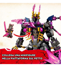 Lego Ninjago - Il Re dei Cristalli - Lego 71772 Action Figure e Minifigure di Lloyd ANNI 9+ Lego Ninjago - Il Re dei Cristalli - Lego 71772 Action Figure e Minifigure di Lloyd ANNI 9+