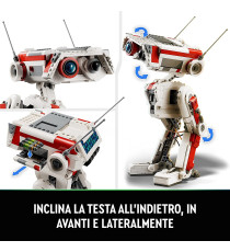 LEGO Star Wars - BD-1 - LEGO 75335 Droide Snodabile Set dal Videogame Jedi: Fallen Order ANNI 14+ LEGO Star Wars - BD-1 - LEGO 75335 Droide Snodabile Set dal Videogame Jedi: Fallen Order ANNI 14+