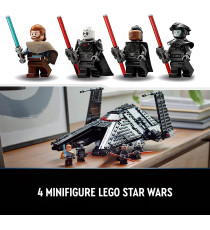LEGO Star Wars - Trasporto dell'Inquisitore Scythe - LEGO 75336 Obi-Wan Kenobi, Astronave, Grande Inquisitore ANNI 9+ LEGO Star Wars - Trasporto dell'Inquisitore Scythe - LEGO 75336 Obi-Wan Kenobi, Astronave, Grande Inquisitore ANNI 9+