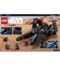 LEGO Star Wars - Trasporto dell'Inquisitore Scythe - LEGO 75336 Obi-Wan Kenobi, Astronave, Grande Inquisitore ANNI 9+ LEGO Star Wars - Trasporto dell'Inquisitore Scythe - LEGO 75336 Obi-Wan Kenobi, Astronave, Grande Inquisitore ANNI 9+