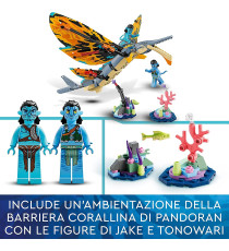 Lego Avatar - L’avventura di Skimwing - Lego 75576 Scenario Barriera Corallina di Pandora ANNI 8+ Lego Avatar - L’avventura di Skimwing - Lego 75576 Scenario Barriera Corallina di Pandora ANNI 8+
