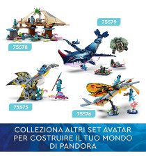 Lego Avatar - L’avventura di Skimwing - Lego 75576 Scenario Barriera Corallina di Pandora ANNI 8+ Lego Avatar - L’avventura di Skimwing - Lego 75576 Scenario Barriera Corallina di Pandora ANNI 8+