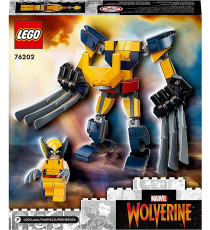 Lego Marvel - Armatura Mech Wolverine - LEGO 76202 Super Heroes ANNI 7+ Lego Marvel - Armatura Mech Wolverine - LEGO 76202 Super Heroes ANNI 7+