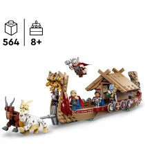 Lego Marvel - Drakkar di Thor - LEGO 76208 Nave Vichinga, Supereroi e Martello Stormbreaker ANNI 8+ Lego Marvel - Drakkar di Thor - LEGO 76208 Nave Vichinga, Supereroi e Martello Stormbreaker ANNI 8+