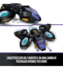 Lego Marvel - Sunbird di Shuri - LEGO 76211 Aereo di Black Panther, Supereroi dal film Wakanda Forever ANNI 8+ Lego Marvel - Sunbird di Shuri - LEGO 76211 Aereo di Black Panther, Supereroi dal film Wakanda Forever ANNI 8+