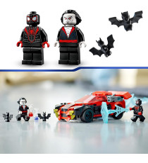 Lego Marvel - Miles Morales vs. Morbius -  Lego 76244 Macchina da Corsa e Minifigure di Spidey ANNI 7+ Lego Marvel - Miles Morales vs. Morbius -  Lego 76244 Macchina da Corsa e Minifigure di Spidey ANNI 7+
