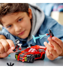 Lego Marvel - Miles Morales vs. Morbius -  Lego 76244 Macchina da Corsa e Minifigure di Spidey ANNI 7+ Lego Marvel - Miles Morales vs. Morbius -  Lego 76244 Macchina da Corsa e Minifigure di Spidey ANNI 7+
