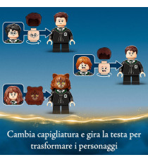 Lego Harry Potter - Hogwarts: Errore della pozione polisucco - Lego 76386 Castello con Minifigure d'Oro ANNI 7+ Lego Harry Potter - Hogwarts: Errore della pozione polisucco - Lego 76386 Castello con Minifigure d'Oro ANNI 7+
