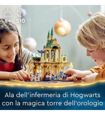 Lego Harry Potter - Ala dell’infermeria di Hogwarts - Lego 76398 con Ron Weasley,Hermione Granger,Madame Chips  ANNI 8+ Lego Harry Potter - Ala dell’infermeria di Hogwarts - Lego 76398 con Ron Weasley,Hermione Granger,Madame Chips  ANNI 8+