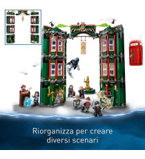 Lego Harry Potter - Ministero della Magia - LEGO 76403 con 12 Minifigure ANNI 9+ Lego Harry Potter - Ministero della Magia - LEGO 76403 con 12 Minifigure ANNI 9+