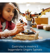 Lego Harry Potter - Ungaro spinato - LEGO 76406 Drago con Personaggi Hogwarts ANNI 10+ Lego Harry Potter - Ungaro spinato - LEGO 76406 Drago con Personaggi Hogwarts ANNI 10+