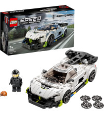 Lego Speed Champions - Koenigsegg Jesko - Lego 76900 Auto Sportiva con Minifigure del Pilota ANNI 7+ Lego Speed Champions - Koenigsegg Jesko - Lego 76900 Auto Sportiva con Minifigure del Pilota ANNI 7+