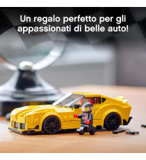Lego Speed Champions - Toyota GR Supra - Lego 76901 Auto Sportiva con Minifigure del Pilota ANNI 7+ Lego Speed Champions - Toyota GR Supra - Lego 76901 Auto Sportiva con Minifigure del Pilota ANNI 7+