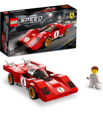 Lego Speed Champions - 1970 Ferrari 512 M - Lego 76906 Supercar, Auto Sportiva Rossa ANNI 8+ Lego Speed Champions - 1970 Ferrari 512 M - Lego 76906 Supercar, Auto Sportiva Rossa ANNI 8+