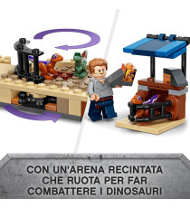 Lego Jurassic World - Atrociraptor: inseguimento sulla moto - Lego 76945 con Dinosauro e 2 Minifigure ANNI 6+ Lego Jurassic World - Atrociraptor: inseguimento sulla moto - Lego 76945 con Dinosauro e 2 Minifigure ANNI 6+