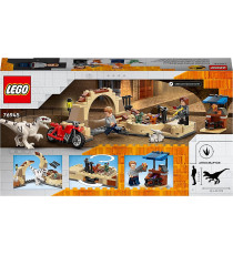 Lego Jurassic World - Atrociraptor: inseguimento sulla moto - Lego 76945 con Dinosauro e 2 Minifigure ANNI 6+ Lego Jurassic World - Atrociraptor: inseguimento sulla moto - Lego 76945 con Dinosauro e 2 Minifigure ANNI 6+