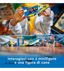 Lego City - Missioni investigative della polizia marittima - Lego 60355 Barca Giocattolo e 4 Minifigure ANNI 6+ Lego City - Missioni investigative della polizia marittima - Lego 60355 Barca Giocattolo e 4 Minifigure ANNI 6+